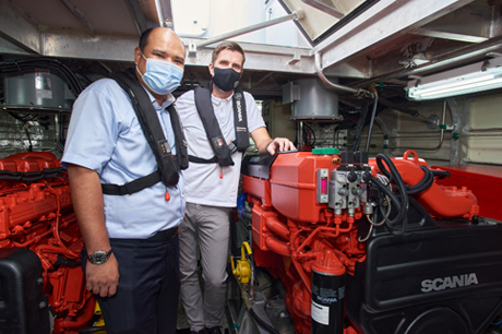 Scania Engines Gain Traction in the Marine Industry in Singapore