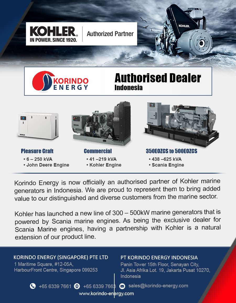 Authorised  Marine Generators Dealer In Indonesia